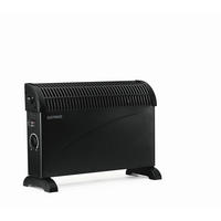 HEIZLÜFTER - Schwarz, Design, Kunststoff/Metall (53.5/20/38.5cm) - EASYMAXX