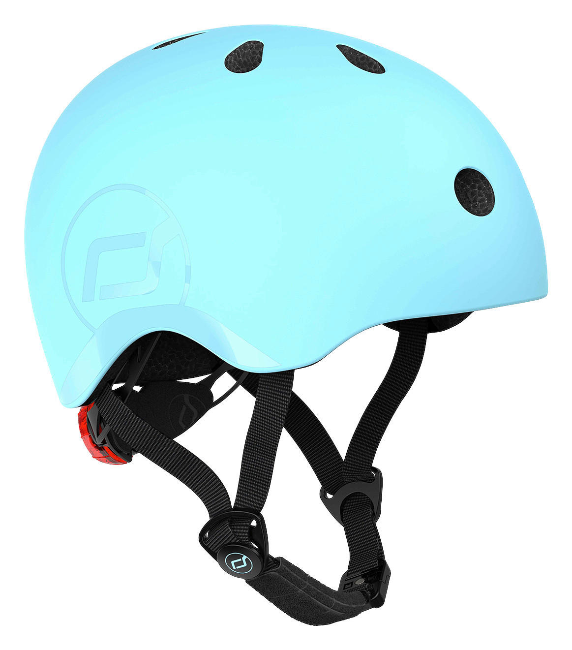 KINDERHELM - Blau, Trend, Kunststoff/Textil (S-Mnull) - Scoot and Ride