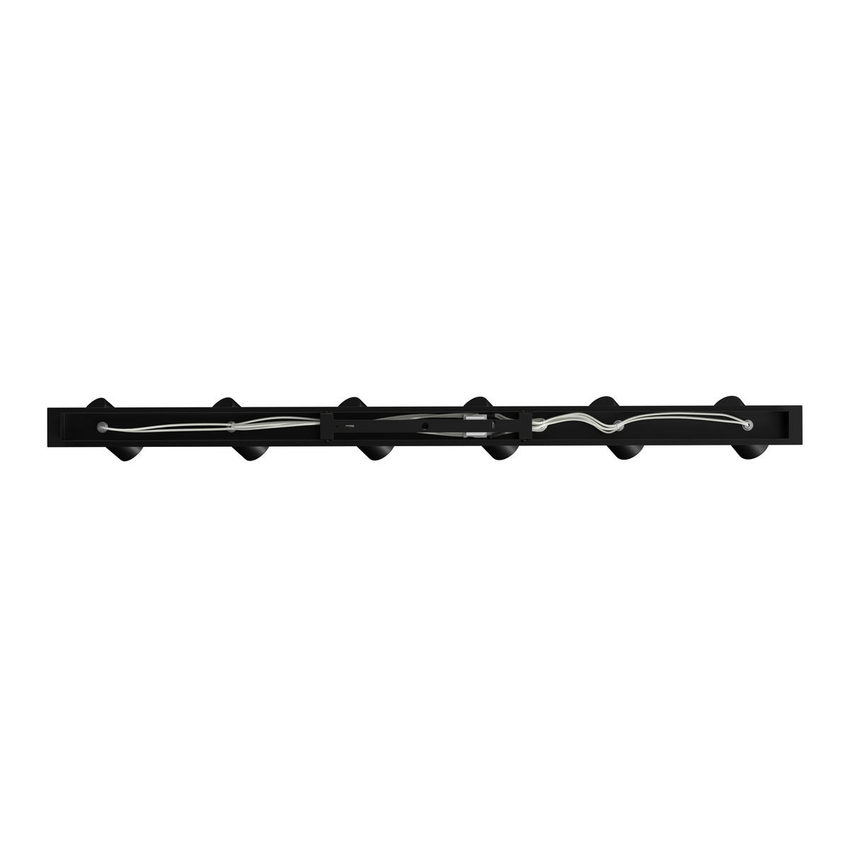 Proiector 116/6/12,5 cm    - negru, Basics, metal (116/6/12,5cm) - Novel