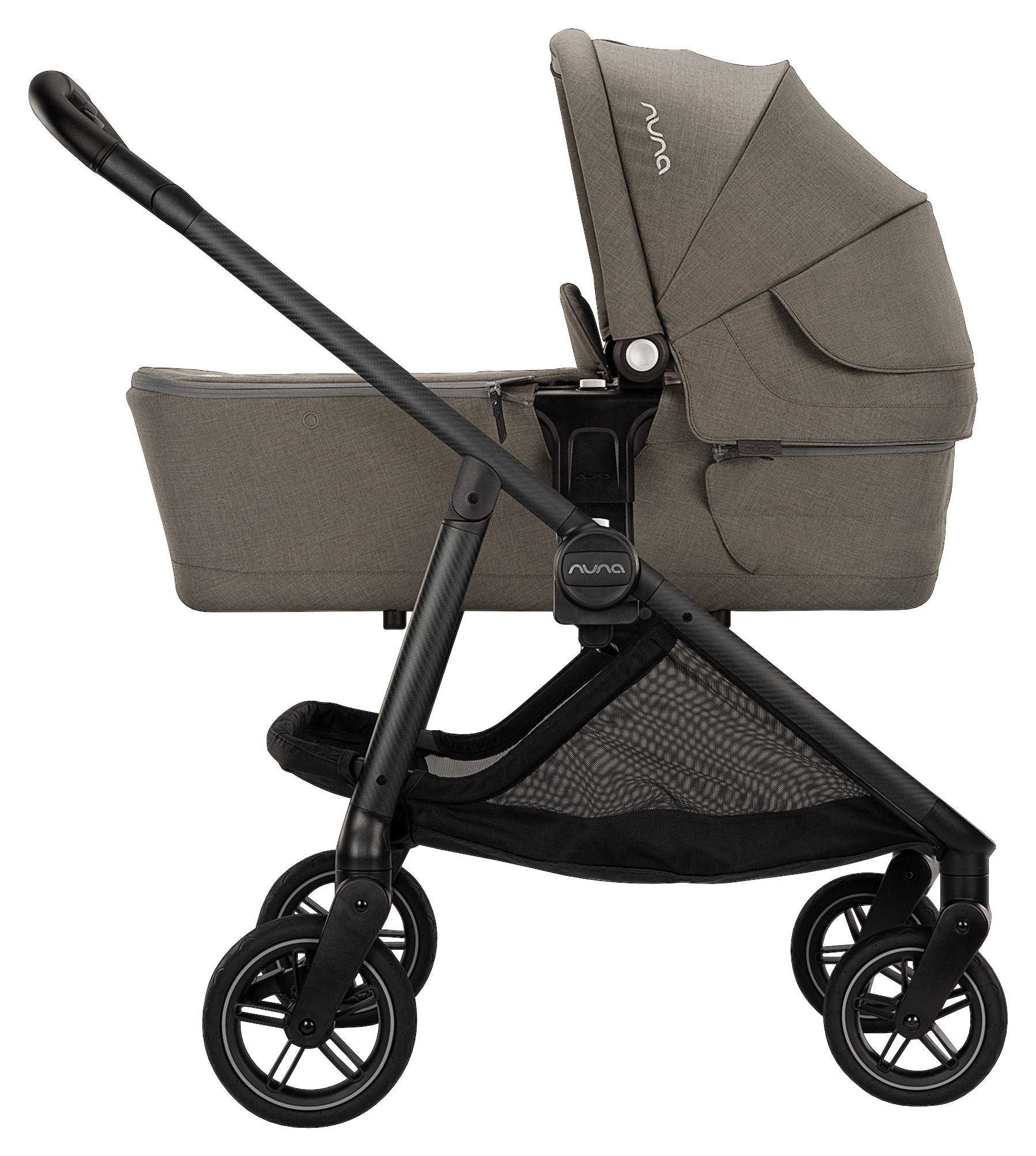 KINDERWAGEN  Swiv  Granite  - Schwarz/Grau, Basics, Textil/Metall (94/54/103cm) - Nuna