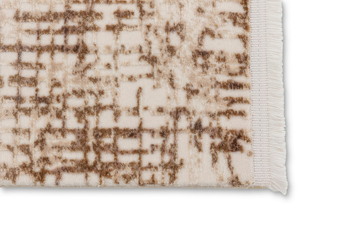 WEBTEPPICH 80/150 cm Glory Braun  - Braun, Basics, Kunststoff/Textil (80/150cm) - Schöner Wohnen
