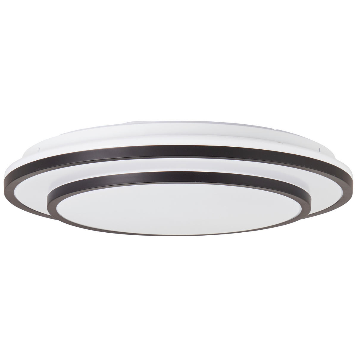 STROPNA LED-SVETILKA   24 W/2500 lm/3000-6500 K/230 V/ - črna/bela, Basics, kovina/umetna masa (38,5/8cm)