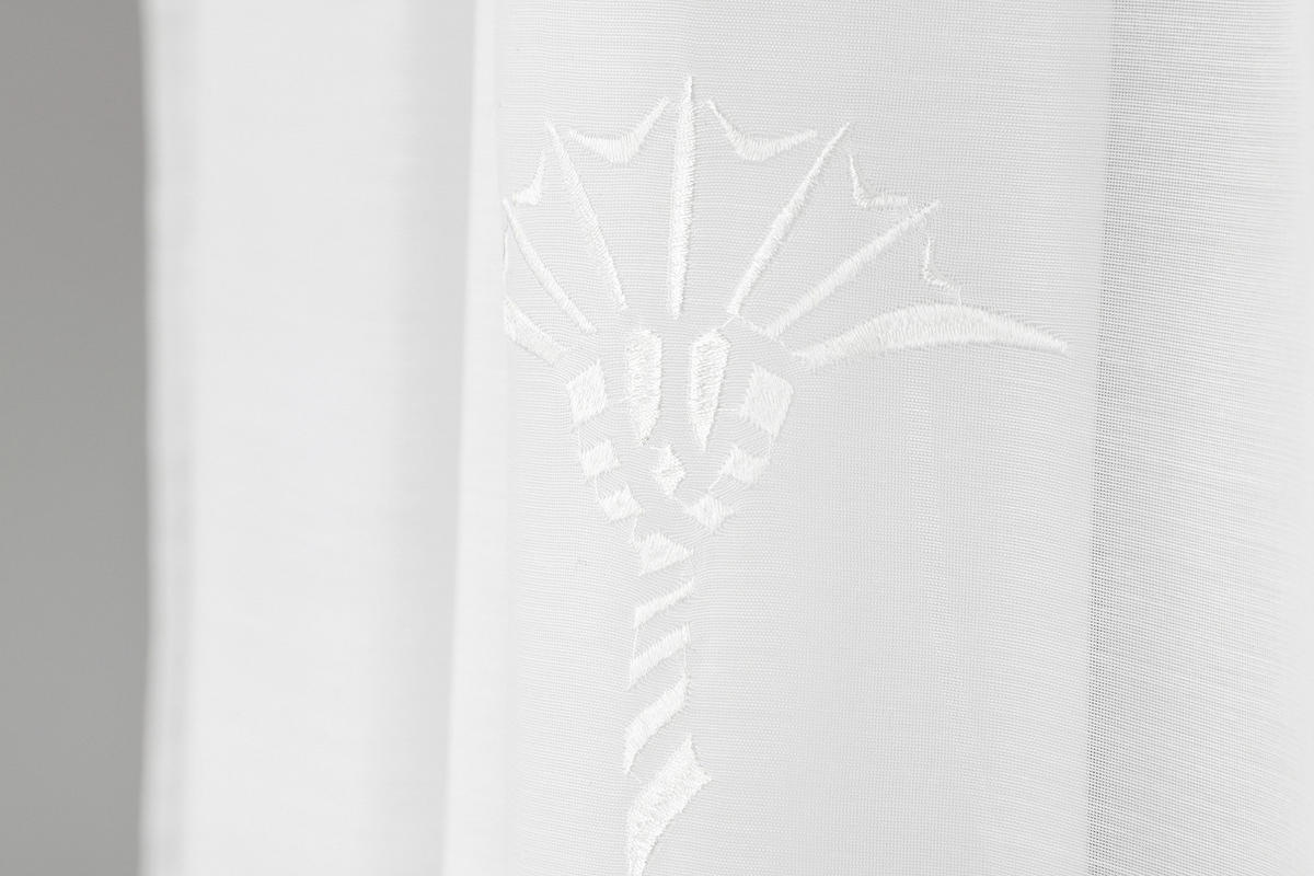 FERTIGVORHANG  halbtransparent  130/250 cm   - Weiß, Basics, Textil (130/250cm) - Joop!