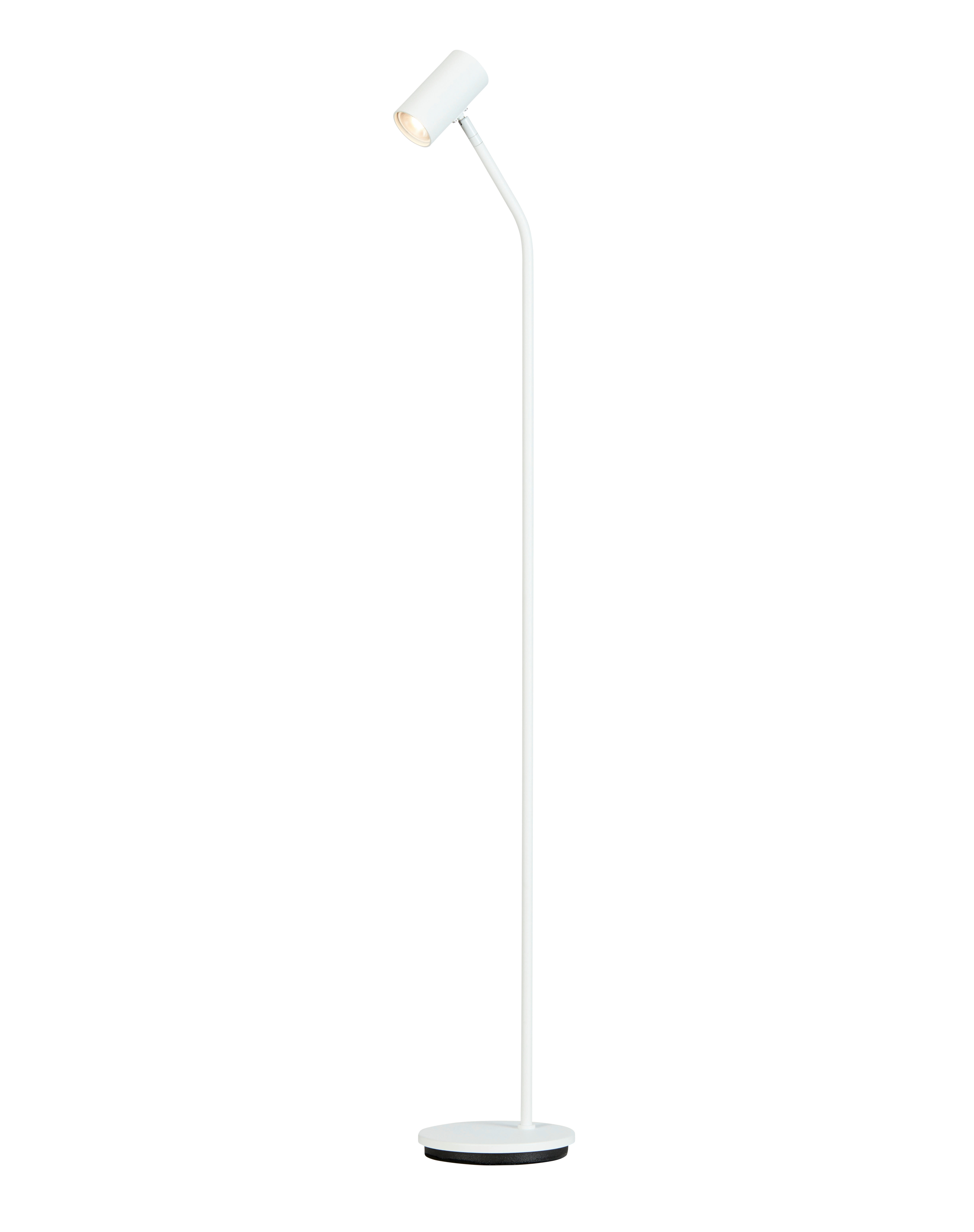 STEHLEUCHTE 17,8/126,5 cm    - Weiß, Design, Metall (17,8/126,5cm) - Belid