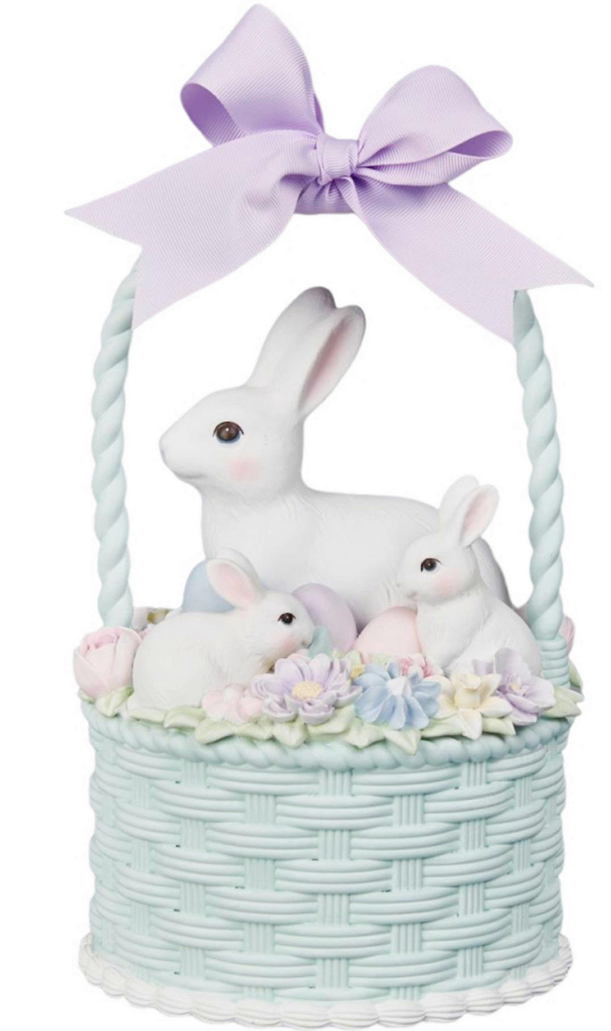 UKRASNI ZEC - lila/bela, Lajfstajl, tekstil/plastika (16,2/27/13,6cm)