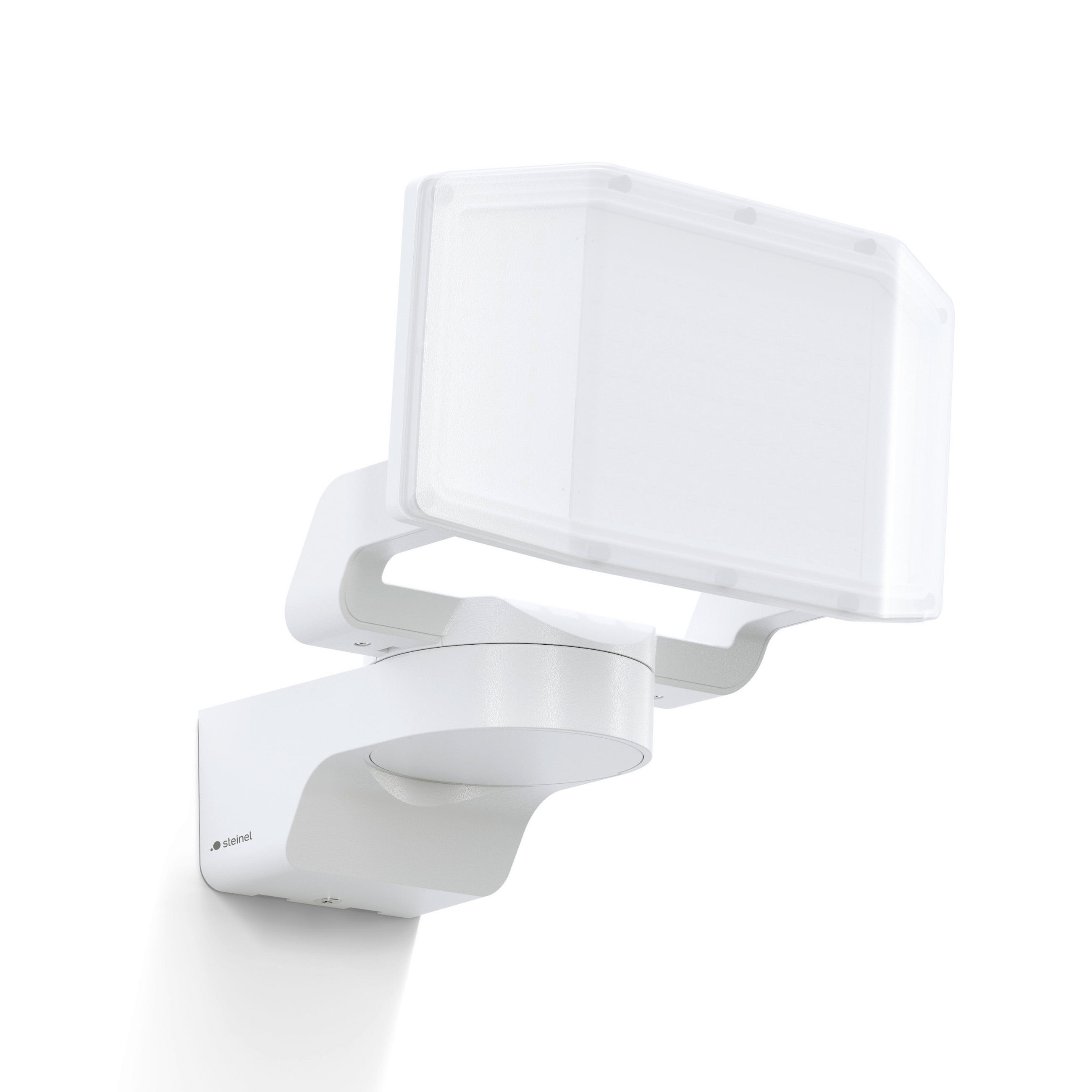 AUSSENWANDLEUCHTE 19,5/17,4/19,5 cm  - Weiß, Trend, Kunststoff (19,5/17,4/19,5cm) - Steinel