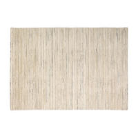 WEBTEPPICH 133/190 cm Lou Creme, Grau rechteckig  - Creme/Grau, Basics, Kunststoff/Textil (133/190cm) - Astra