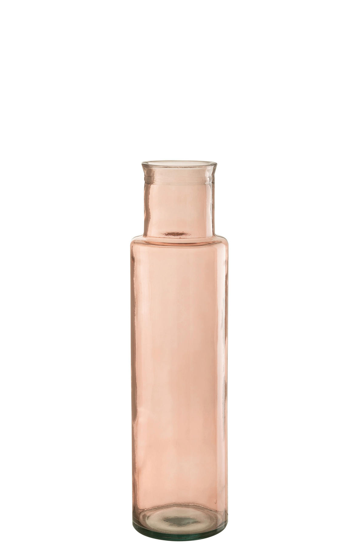 DEKOVASE  - Hellrosa, Romantik / Landhaus, Glas (14,5/14,5/54,5cm) - Ambia Home