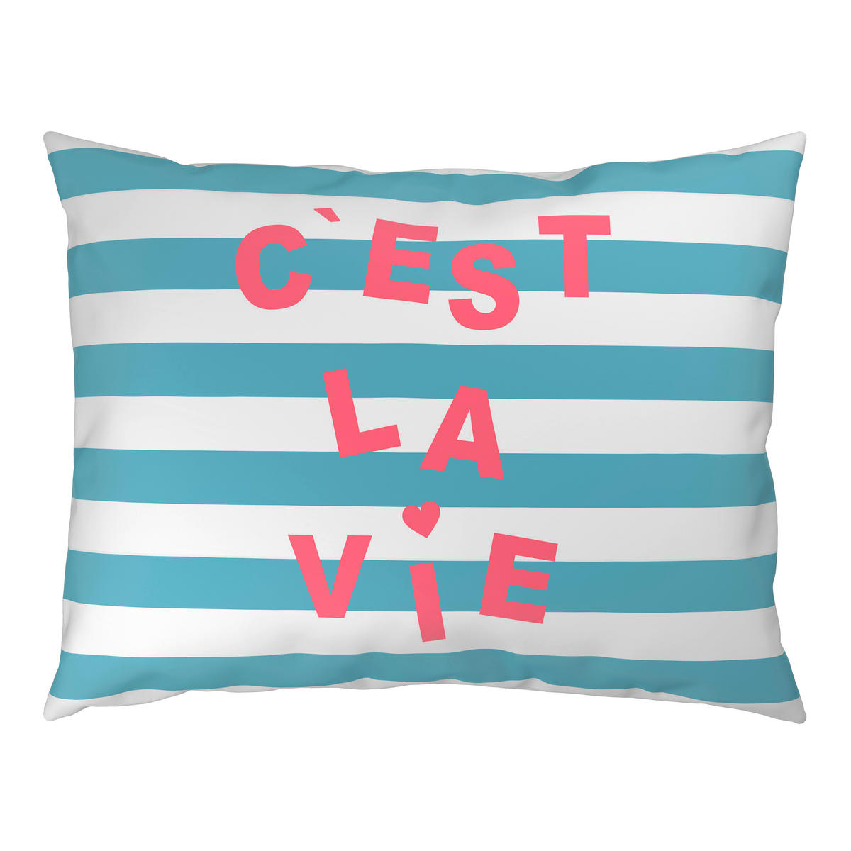 BETTWÄSCHE Satin 140/200 cm  - Blau/Creme, Trend, Textil (140/200cm) - Esposa