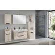 MIDISCHRANK 40/130/35 cm  - Sandfarben/Schwarz, KONVENTIONELL, Holzwerkstoff/Kunststoff (40/130/35cm) - Xora