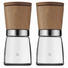 Gewürzmühlenset 2-teilig - Braun, Design, Glas/Holz (6/13,8cm) - WMF Gewürzmühlenset 2-teilig - Braun, Design, Glas/Holz (6/13,8cm) - WMF