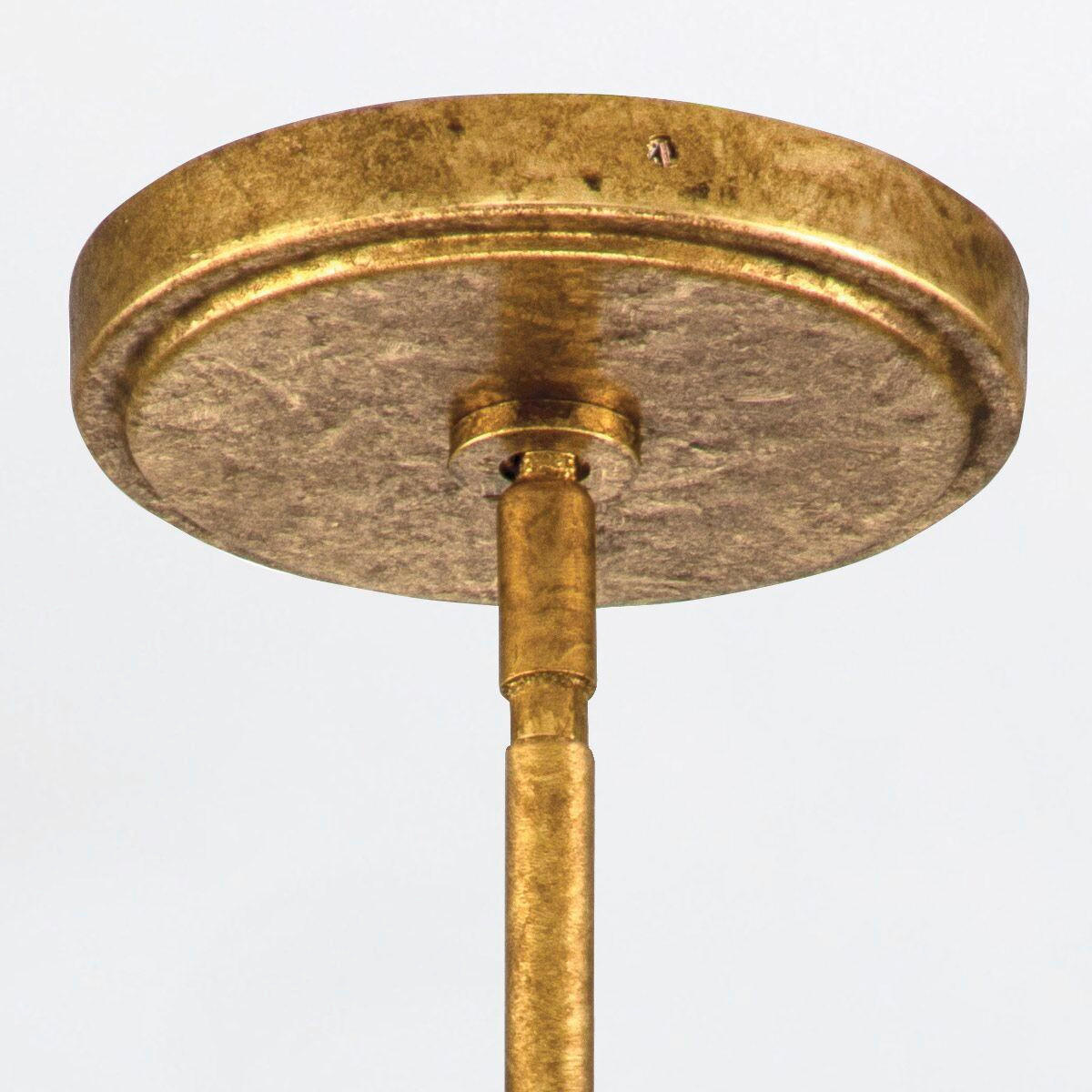 HÄNGELEUCHTE Quintiesse 56,5/15,9/15,9 cm  - Goldfarben, KONVENTIONELL, Glas/Metall (56,5/15,9/15,9cm) - Elstead Lighting