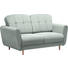 ZWEISITZER-SOFA in Textil Platinfarben - Platinfarben, Design, Holz/Textil (154/90/93cm) - Hom`in ZWEISITZER-SOFA in Textil Platinfarben - Platinfarben, Design, Holz/Textil (154/90/93cm) - Hom`in