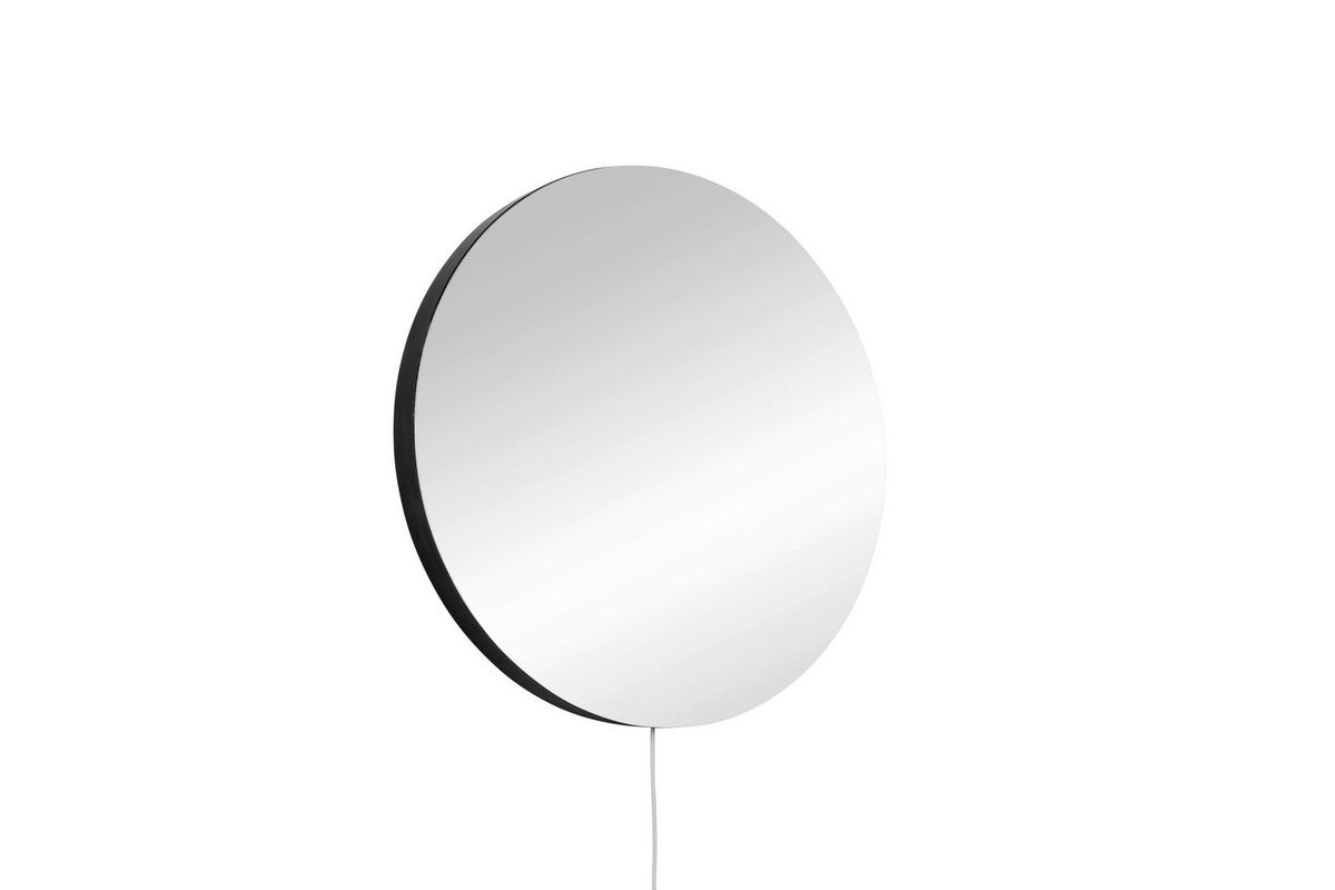 WANDLEUCHTE - Schwarz, Design, Kunststoff (40/10cm)