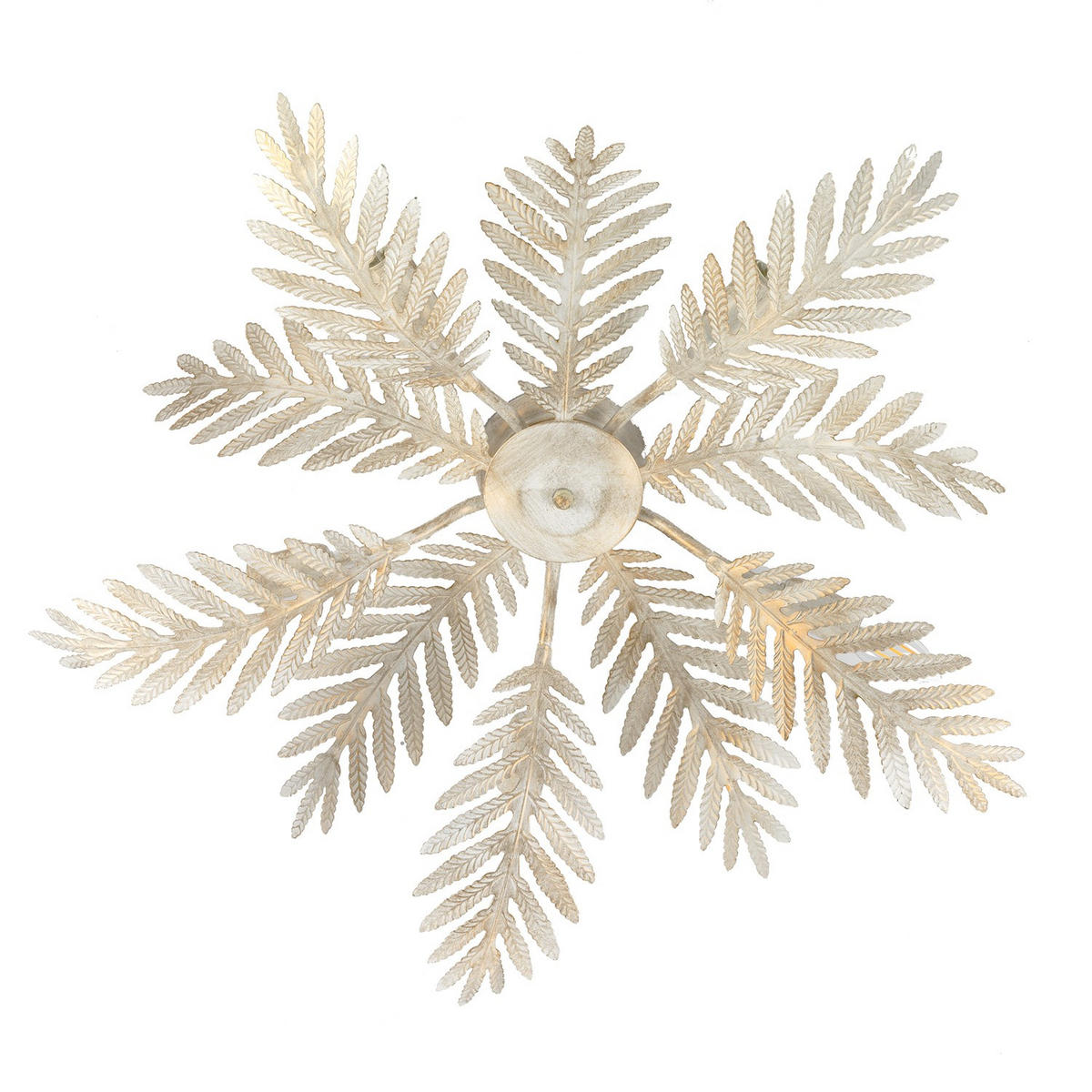 DECKENLEUCHTE    70/70/25 cm  - Perlmutt, KONVENTIONELL, Metall (70/70/25cm)