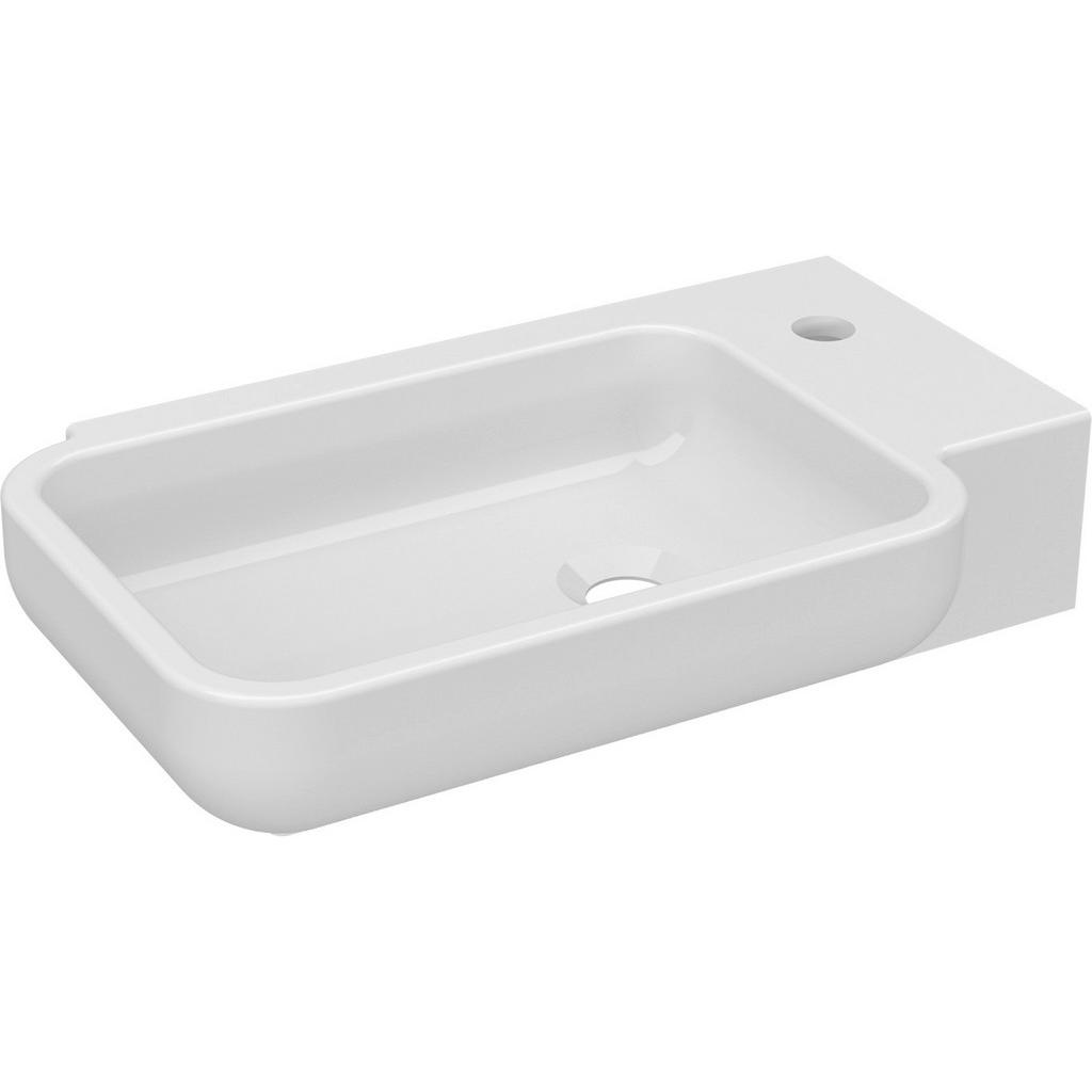 Thumbnail - Mid.you Gästebad Cliff, Eiche, Metall, 3-teilig, Kiefer, 55 cm, FSC Mix, CE, hängend, individuelle Inneneinteilung, Wasc...