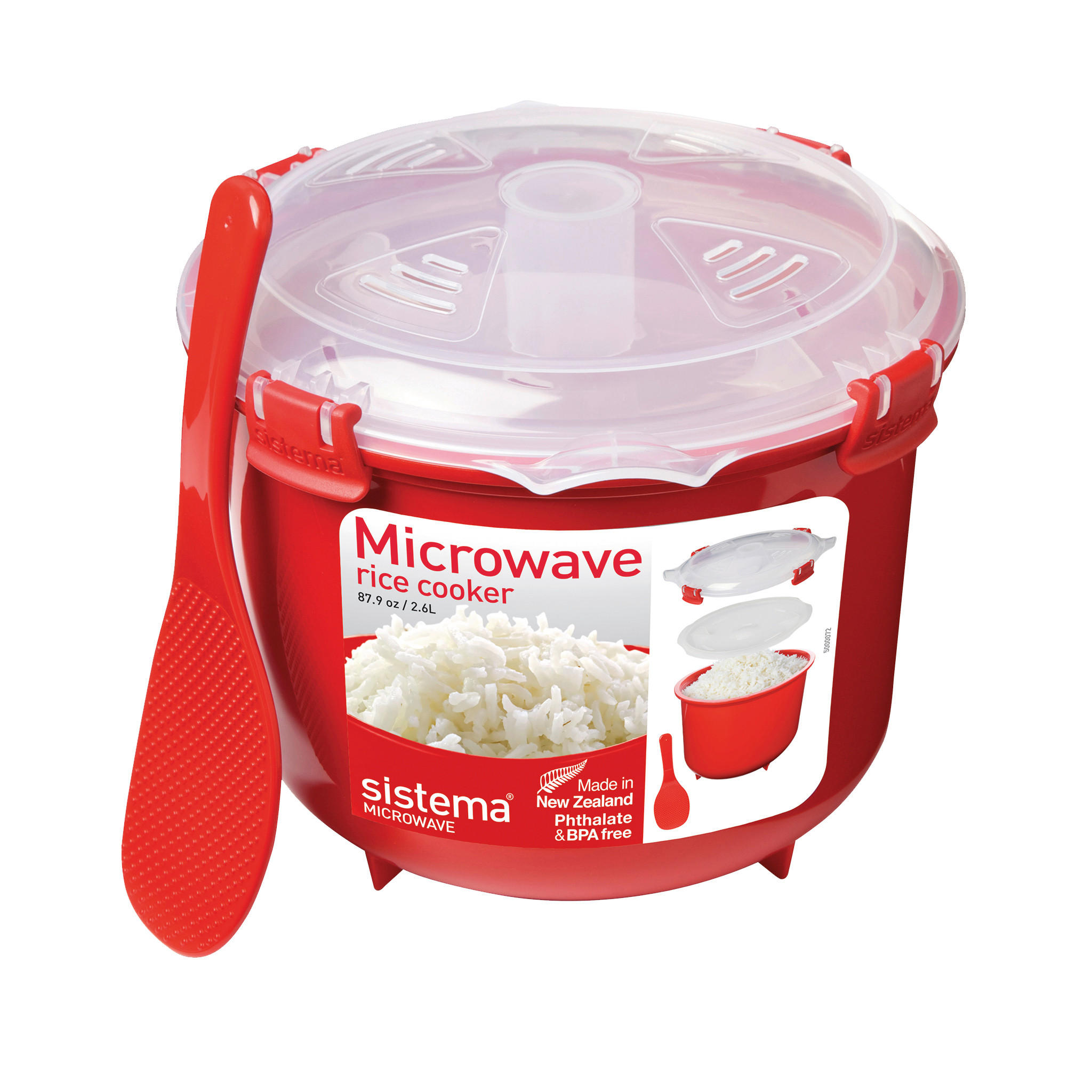 DÓZA DO MIKROVLNNÉ TROUBY  - Basics (19,5/16,1/21,6cm)