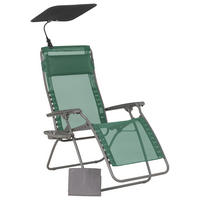 GARTEN-RELAXSESSEL Stahl  - Waldgrün/Anthrazit, Basics, Textil/Metall (67/114/88cm) - Lafuma Mobilier
