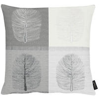 ZIERKISSEN 45/45 cm  - Schwarz/Weiß, Design, Textil (45/45cm) - Apelt