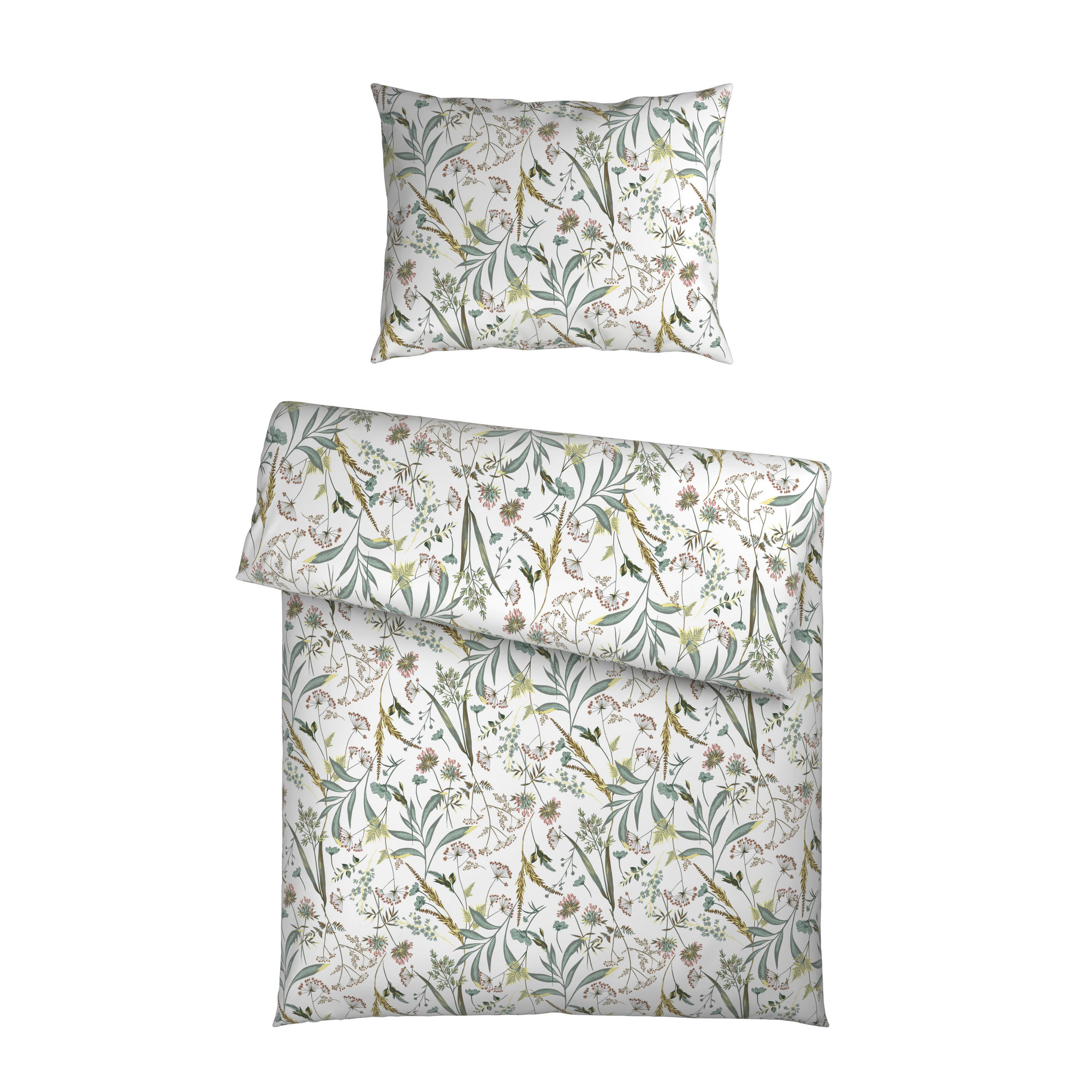 BETTWÄSCHE Satin 140/200 cm  - Multicolor, KONVENTIONELL, Textil (140/200cm) - Esposa