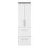 SEITENSCHRANK 35/123/33 cm - Chromfarben/Graphitfarben, KONVENTIONELL, Holzwerkstoff (35/123/33cm) - Xora SEITENSCHRANK 35/123/33 cm - Chromfarben/Graphitfarben, KONVENTIONELL, Holzwerkstoff (35/123/33cm) - Xora