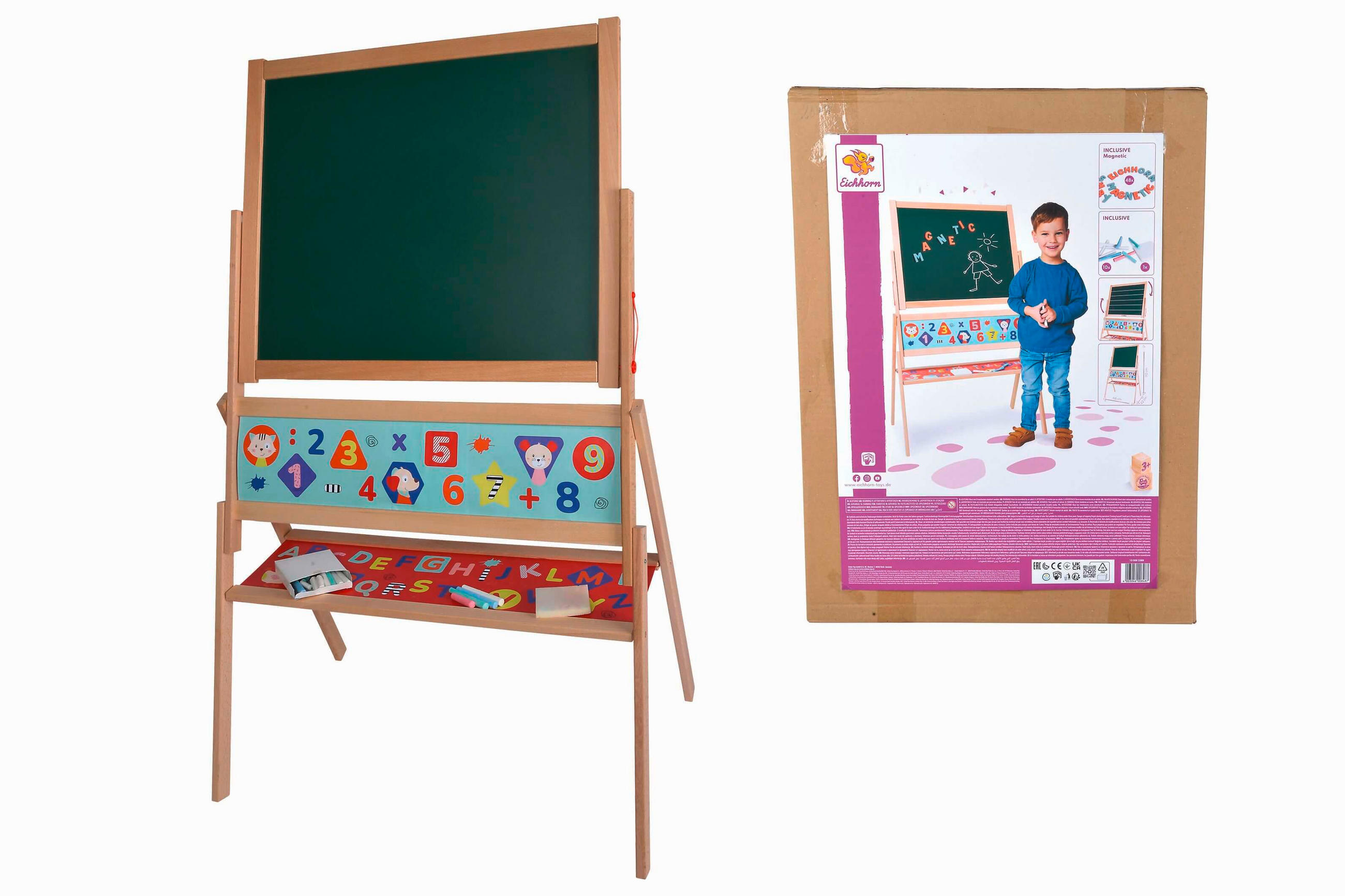 MALTAFEL  - Multicolor, Basics, Holz (52,50/5/71cm) - Simba