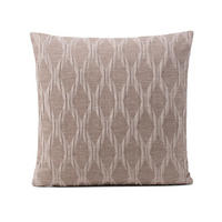 DEKORAČNÍ POLŠTÁŘ 50/50 cm - jílová barva, Design, textil (50/50cm) - Novel