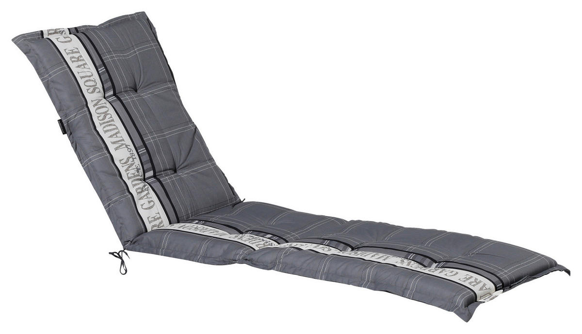 LIEGENAUFLAGE  - Grau, Basics, Textil (200/7/60cm)