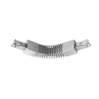 KOPPLING FÖR SKENSYSTEM - nickelfärgad, Basics, metall/plast (2,2/12,8cm) - Fischer & Honsel