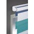 DUOROLLO halbtransparent 140/160 cm - Blau/Weiß, Basics, Textil (140/160cm) DUOROLLO halbtransparent 140/160 cm - Blau/Weiß, Basics, Textil (140/160cm)