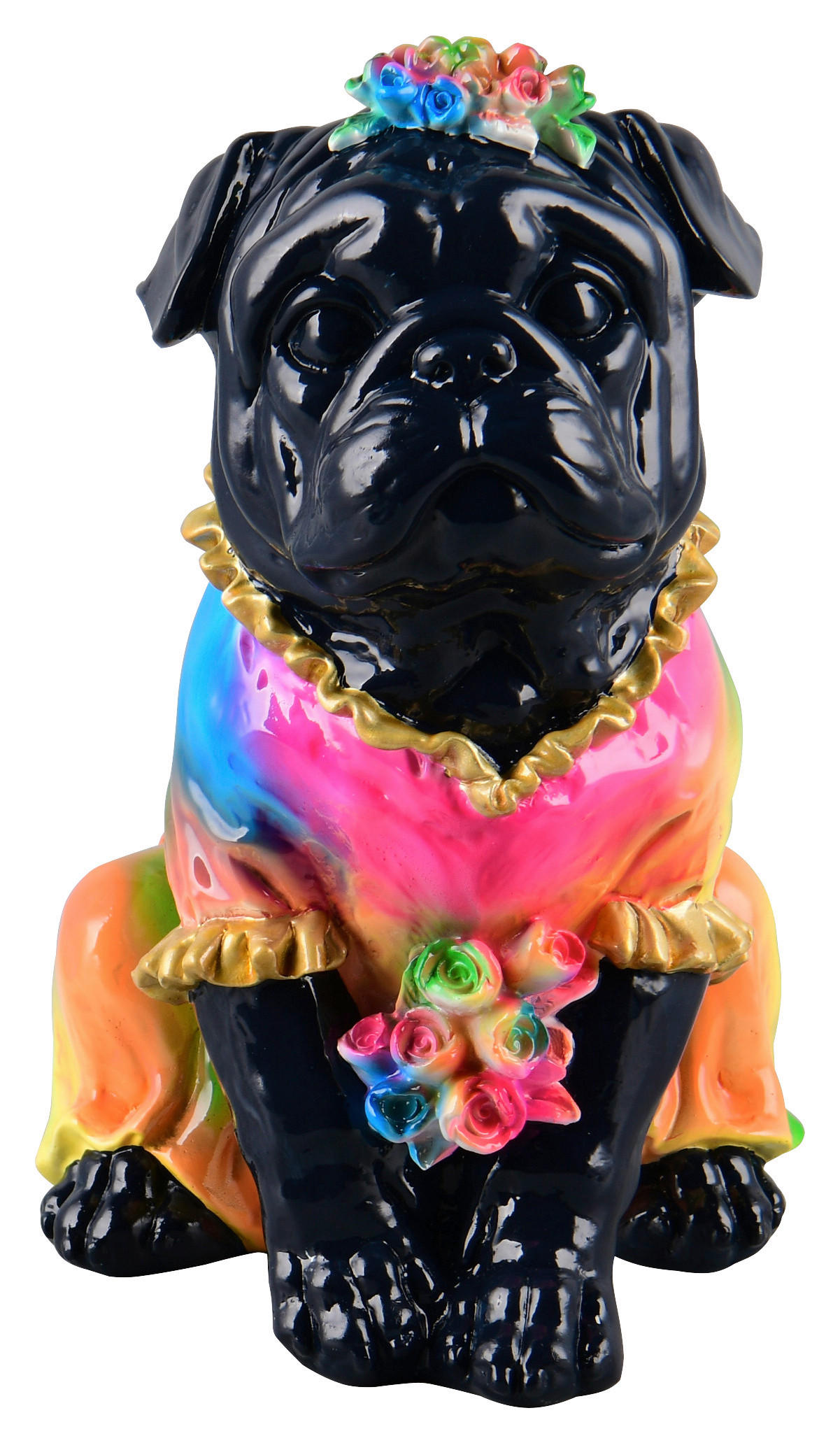 DEKOHUND - Multicolor/Schwarz, Design, Kunststoff (21/22/14cm)