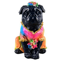 DEKOHUND - Multicolor/Schwarz, Design, Kunststoff (21/22/14cm)