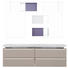 BADEZIMMER - Violett/Weiß, Design, Glas/Holz (170cm) - Dieter Knoll BADEZIMMER - Violett/Weiß, Design, Glas/Holz (170cm) - Dieter Knoll
