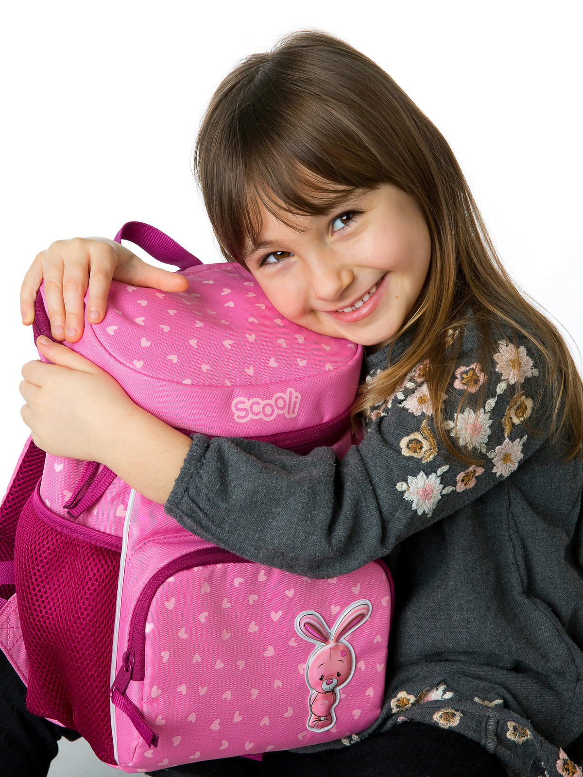 KINDERRUCKSACK - Pink/Rosa, Basics, Textil (20/29/13cm)