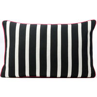 ZIERKISSEN   35/55 cm   - Pink/Schwarz, Basics, Textil (35/55cm) - Novel