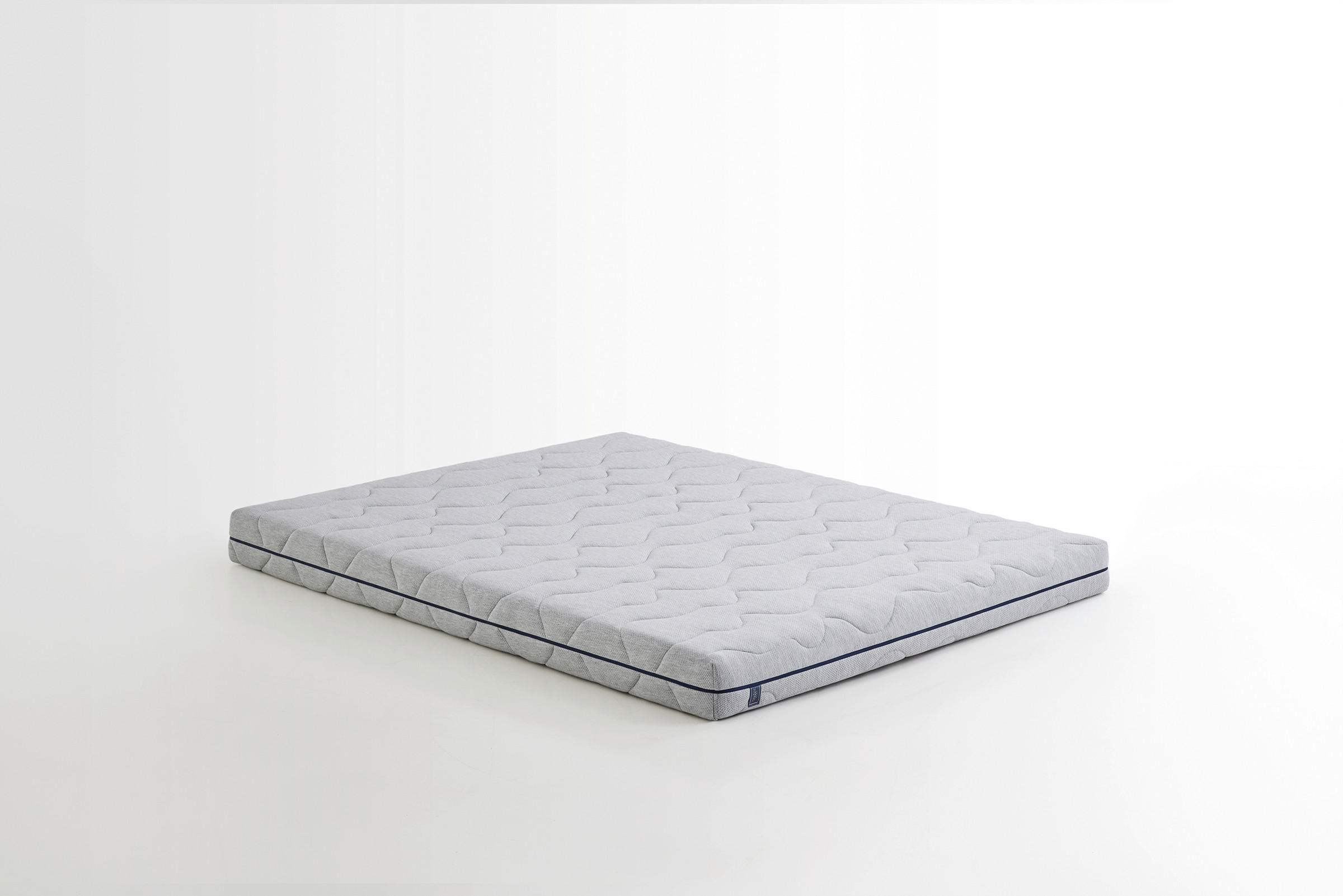 KOMFORTSCHAUMMATRATZE Optimum Flex 90/200 cm Höhe ca. 16 cm  - Grau, Basics, Textil (90/200cm) - Yatas