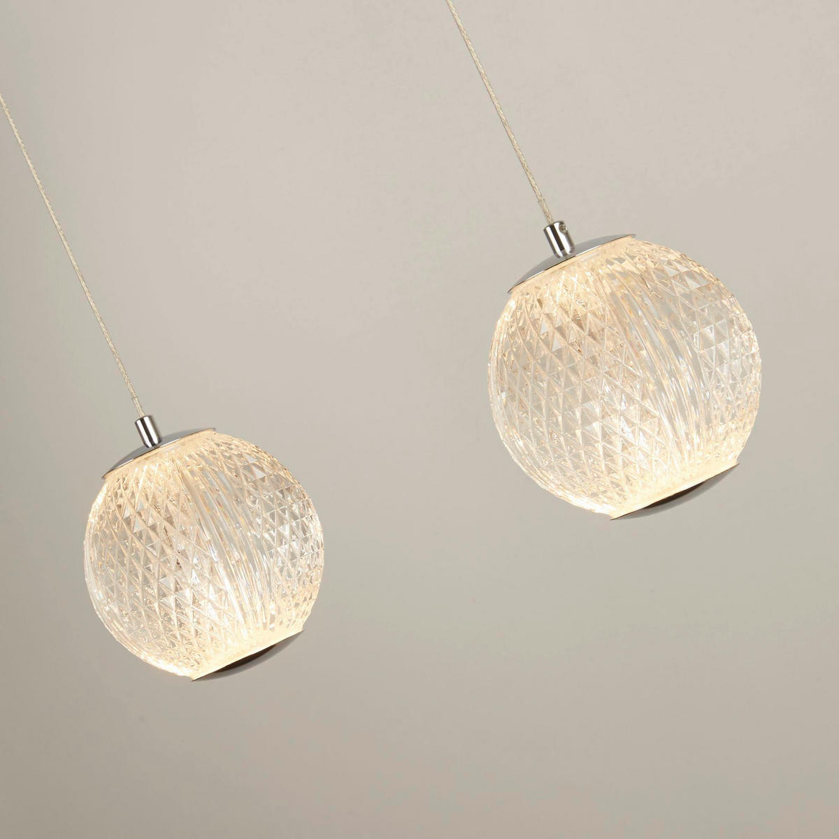 LED-HÄNGLAMPA Allure 100/10/150 cm  - svart/guldfärgad, Design, metall/plast (100/10/150cm)