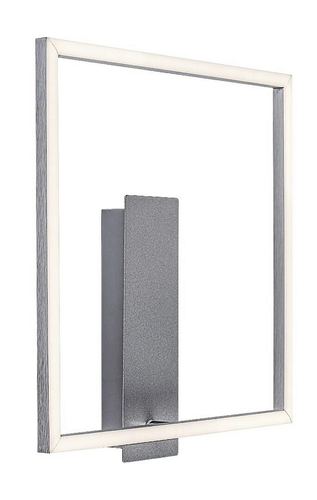 LED SVJETILJKA ZIDNA Tumnus  - bijela/srebrne boje, Trend, metal/plastika (30/32cm)