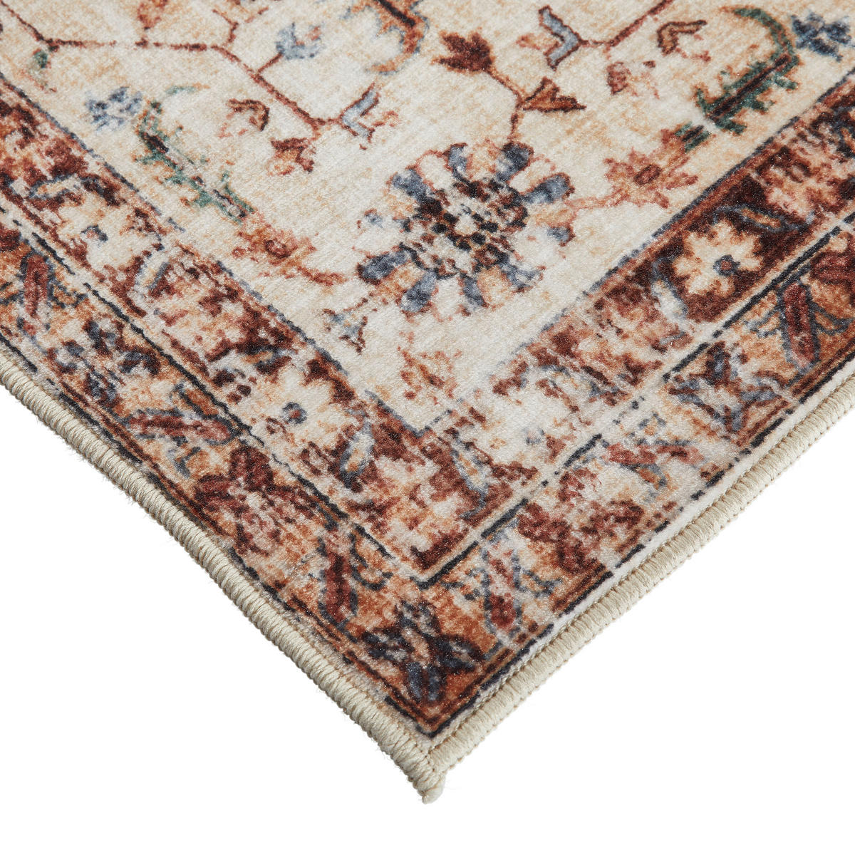 VINTAGE-TEPPICH 200/290 cm Multicolor, Beige  - Beige/Multicolor, Trend, Textil (200/290cm) - Novel