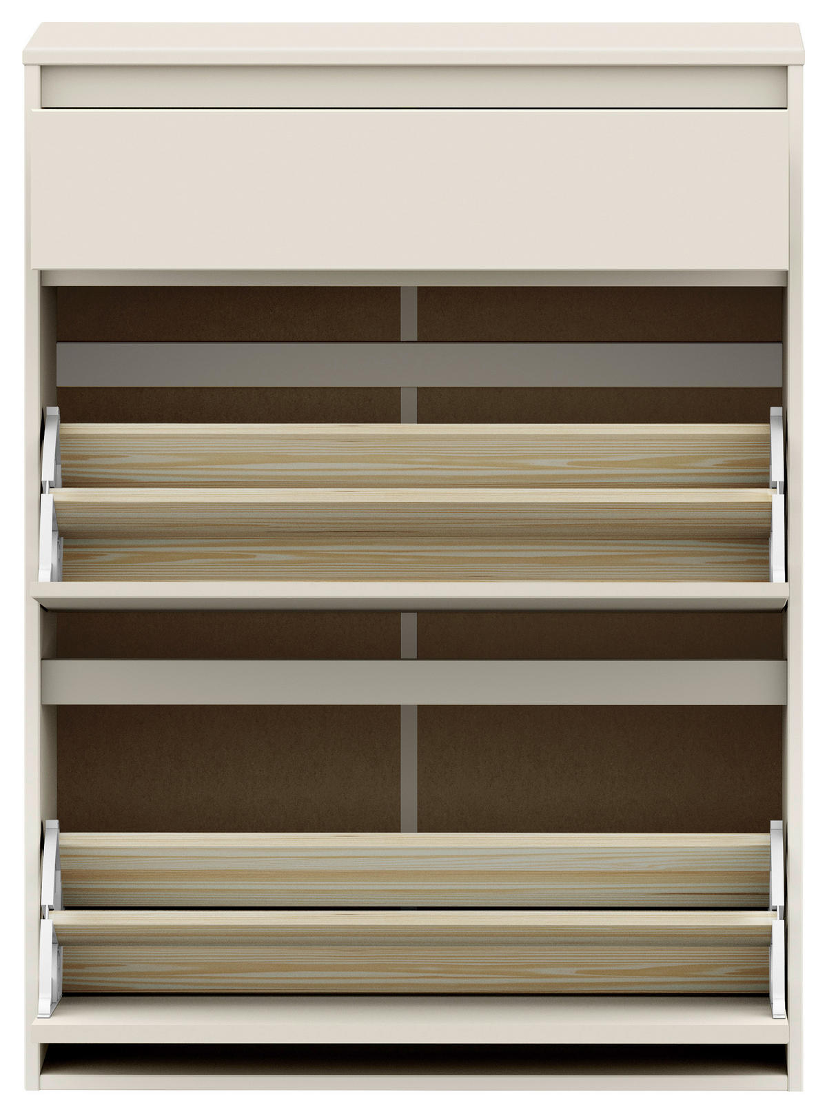 SCHUHKIPPER  in 80/106/35 cm  - Beige, Design, Holz (80/106/35cm) - Livetastic