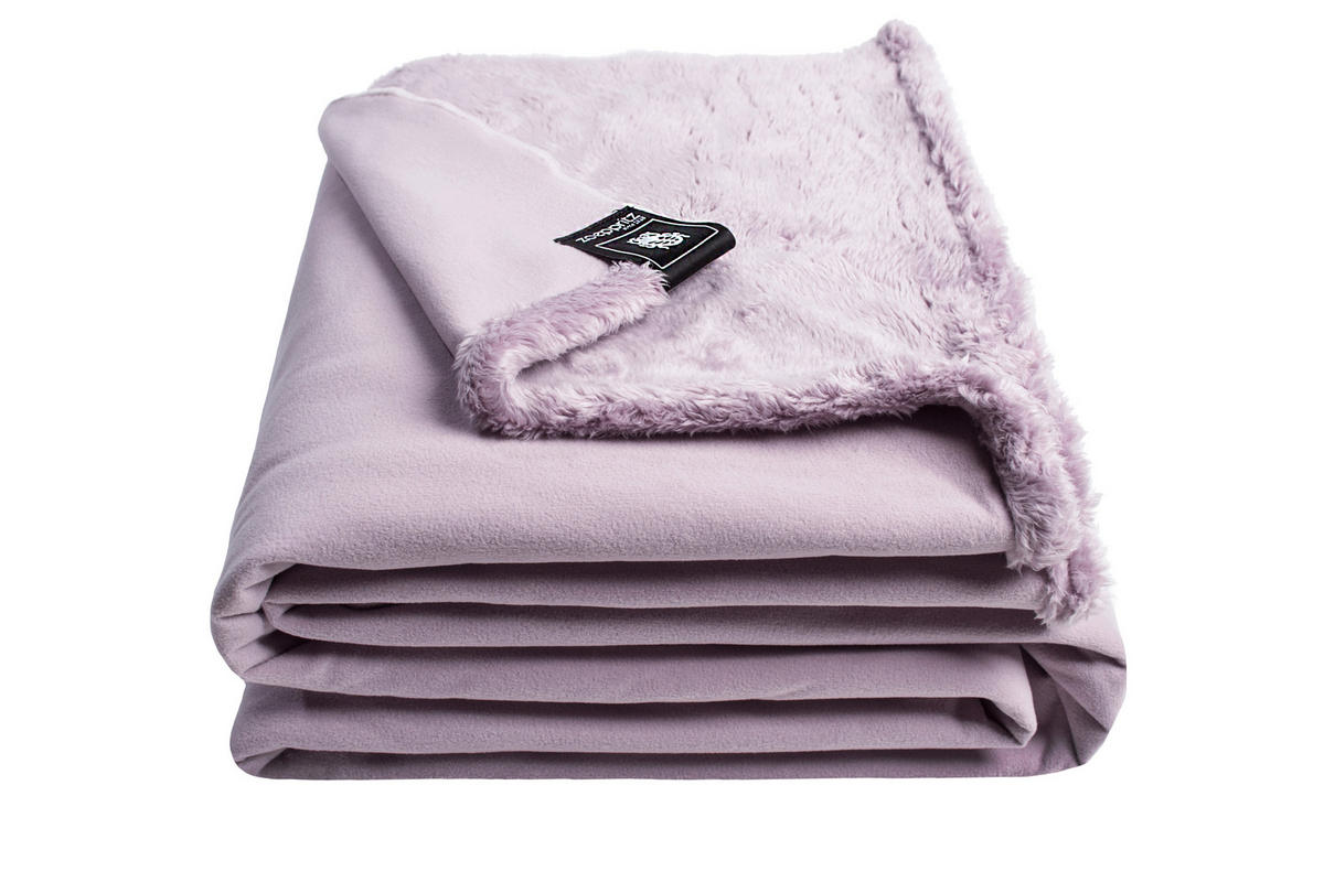 FELLDECKE Reborn Bliss 140/190 cm  - Rosa, KONVENTIONELL, Textil (140/190cm) - Zoeppritz