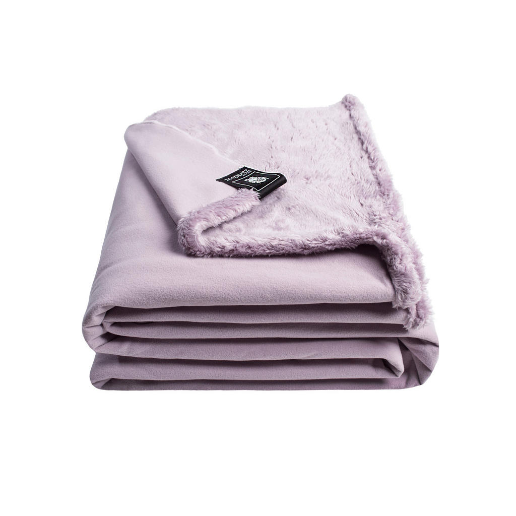 Thumbnail - Zoeppritz Felldecke Reborn Bliss, Rosa, Textil, Uni, 140x190 cm, Oeko-Tex® Standard 100, pflegeleicht, Double face, Wohn...