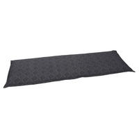 BANKAUFLAGE  Raute  - Anthrazit, KONVENTIONELL, Textil (48/6/148cm)