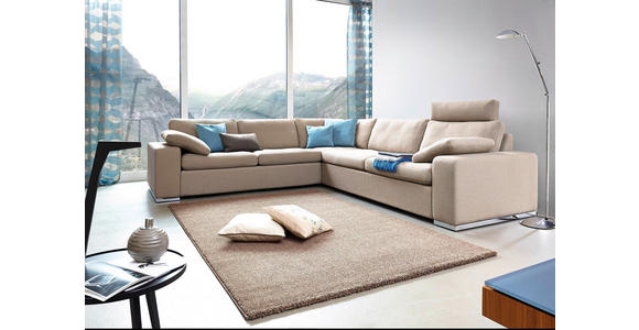 HOCHFLORTEPPICH 200/290 cm Samoa Braun  - Braun, KONVENTIONELL, Kunststoff/Textil (200/290cm) - Novel