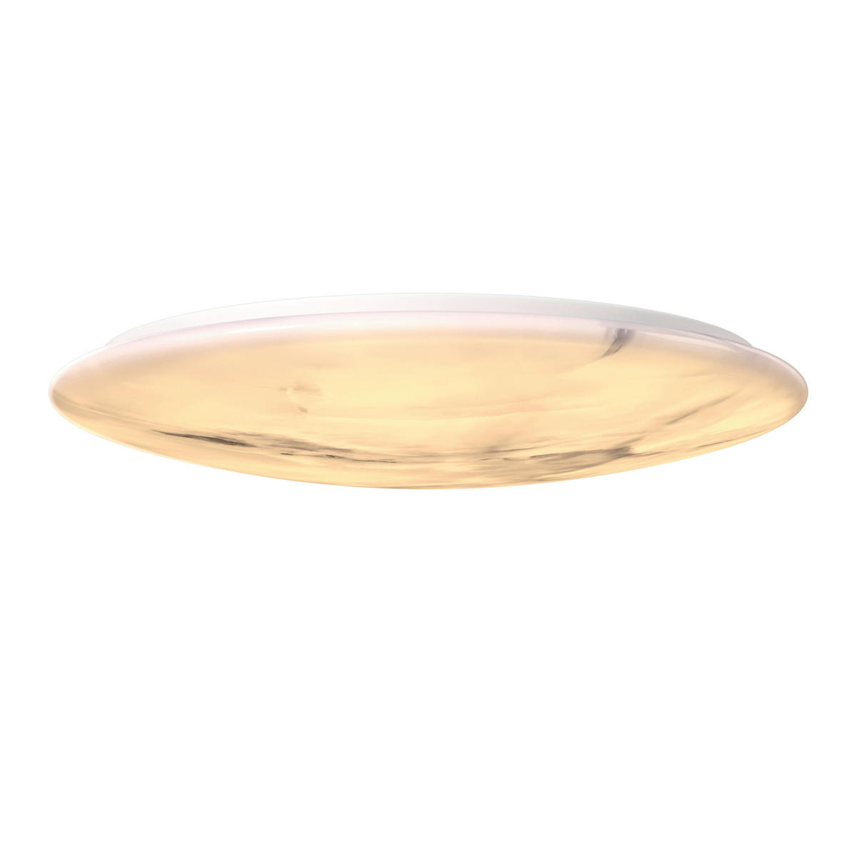 LED-DECKENLEUCHTE 56/8,5 cm  - Weiß/Grau, Design, Kunststoff/Metall (56/8,5cm) - Novel