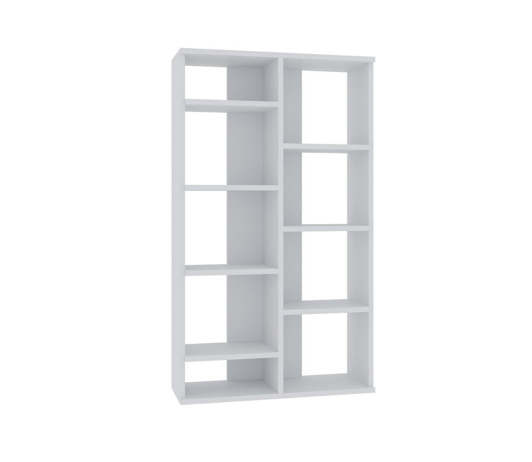 MID.YOU REGÁL, biela, 72/123,6/25 cm