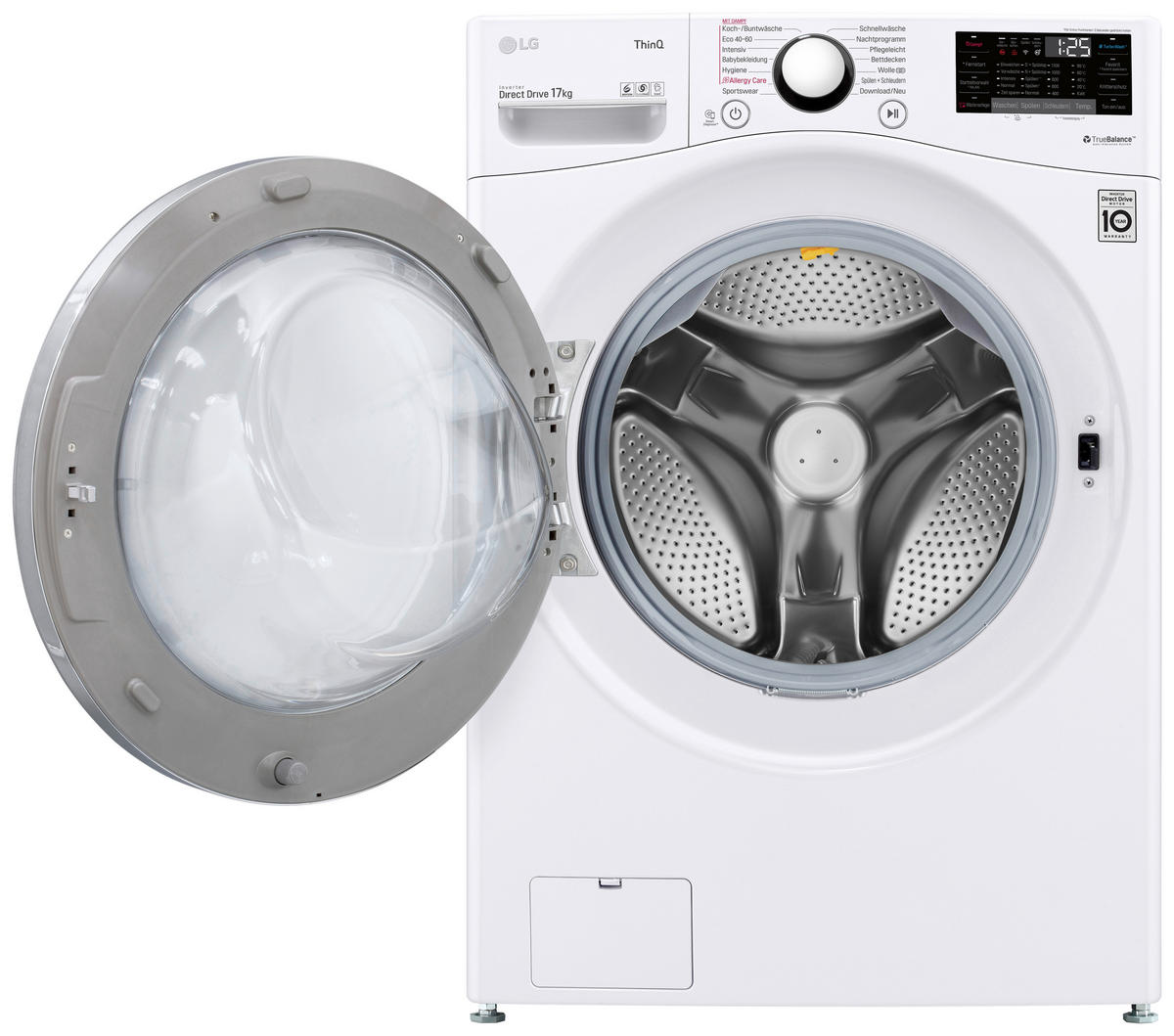 WASCHMASCHINE F11WM17TS2  - Weiß, Trend, Glas/Kunststoff (70/99/77cm) - LG