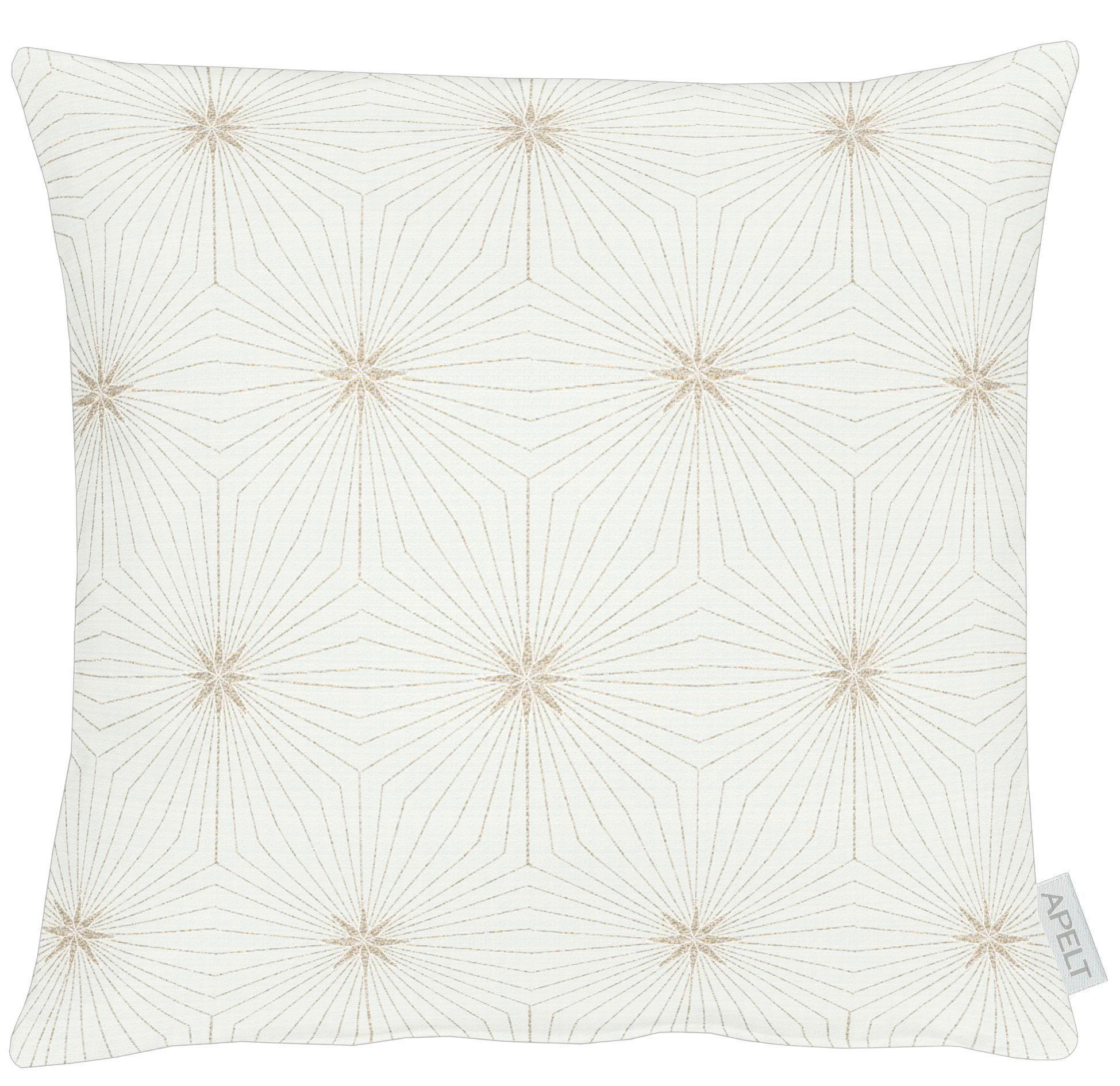 KISSENHÜLLE Christmas Glam - Goldfarben/Naturfarben, Basics, Textil (40x40cm) - X-Mas