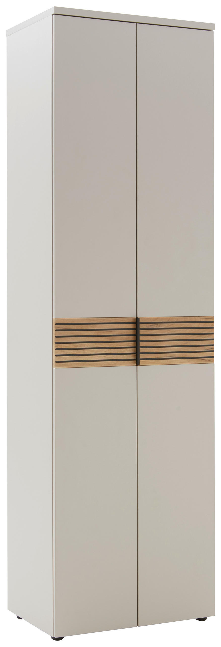 ORMAR GARDEROBNI  boje hrasta, kašmir  - kašmir/boje hrasta, Design, drvni materijal/metal (59/199/40cm)