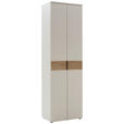 GARDEROBENSCHRANK  in 59/199/40 cm  - Kaschmir/Eichefarben, Design, Holzwerkstoff/Kunststoff (59/199/40cm) - Voleo